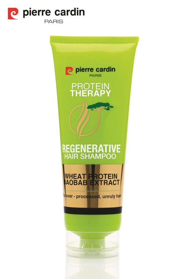 39606 Pierre Cardin Protein Therapy Baobab Özlü Buğday Proteinli Canlandırıcı Saç Bakım Şampuanı 250 ml ürün görseli 1