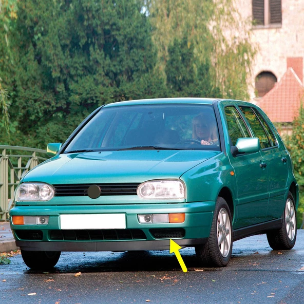 VW Golf 3 1991-1997 Ön Tampon Sol Havalandırma Izgarası 1H6853665A ürün görseli 1