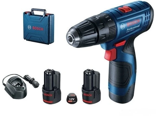 Bosch Gsb 120-Lı  2X2.0 Ah Akülü Darbeli Vidalama ürün görseli 1