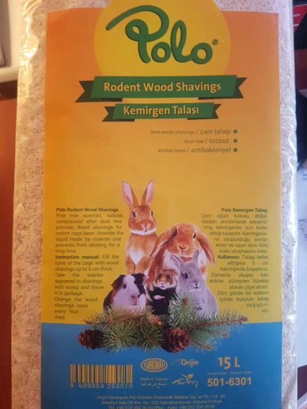 Polo Kemirgen Talaşı ürün görseli 1
