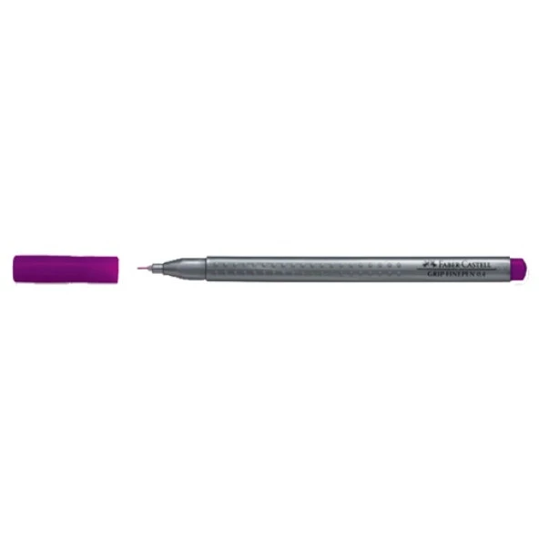 Faber Castell Renkli Kalem Grip Finepen 0,4 Mor 6378 ürün görseli 1
