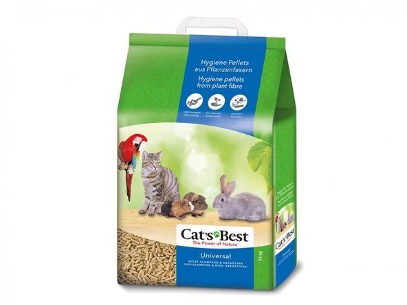Cats Best Universal Kedi  Kuş Kemirgen Kumu 20 Lt  (11 kg) ürün görseli 1
