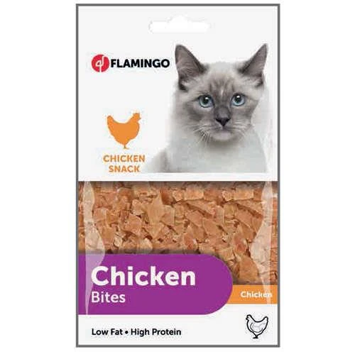 Flamingo Chicken Bites Tavuk Etli Naturel Kedi Ödülü 85 Gr ürün görseli 1