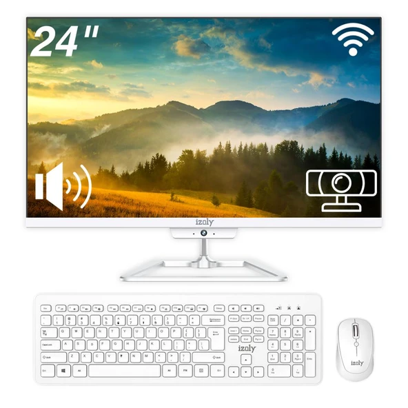İzoly B501 i5-3470 3.60 GHz 16GB 128GB 24" All In One Bilgisayar ürün görseli 1
