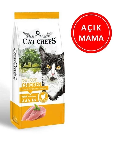 Cat Chefs Tavuklu Yetişkin Kedi Maması 1 Kg AÇIK ürün görseli 1