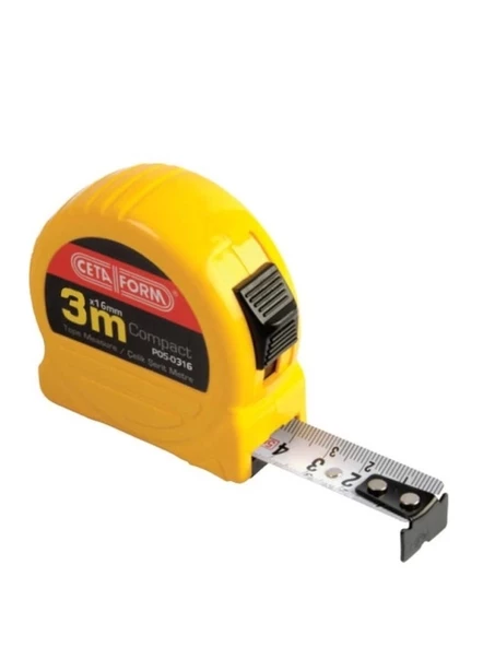 Ceta Form P05-0519 Compact Şerit Metre 5M x 19MM ürün görseli 1