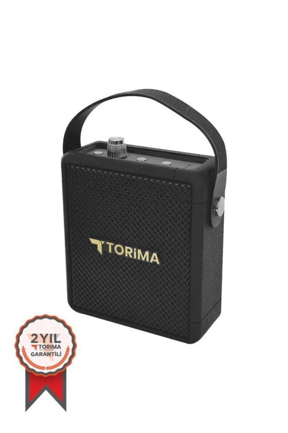 Torima Siyah D21 Taşınabilir Tasarım Bluetooth Hoparlör ürün görseli 1
