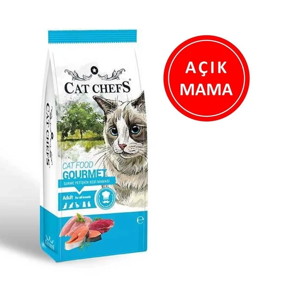 Cat Chefs Gourmet Yetişkin Kedi Maması 1 kg AÇIK ürün görseli 1