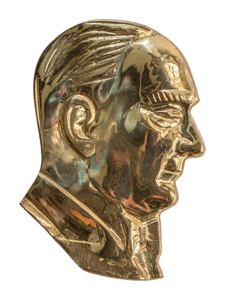 Atatürk Silueti  N2 Pirinç Döküm ürün görseli 1