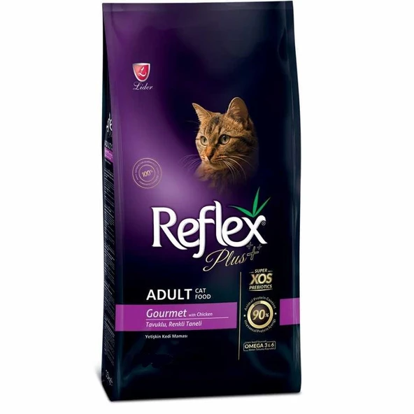Reflex Plus Multi Color Gourmet Kedi Maması 1,5 Kg ürün görseli 1