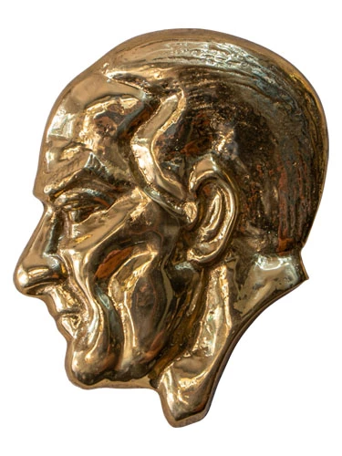 Atatürk Silueti  N1 Pirinç Döküm ürün görseli 1