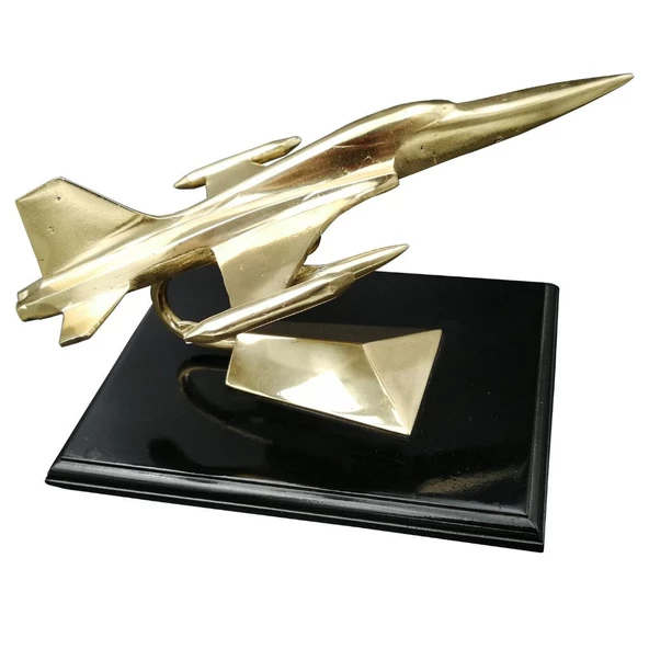 Masa Üstü  F104 Jet Pirinç Döküm - Resim 2