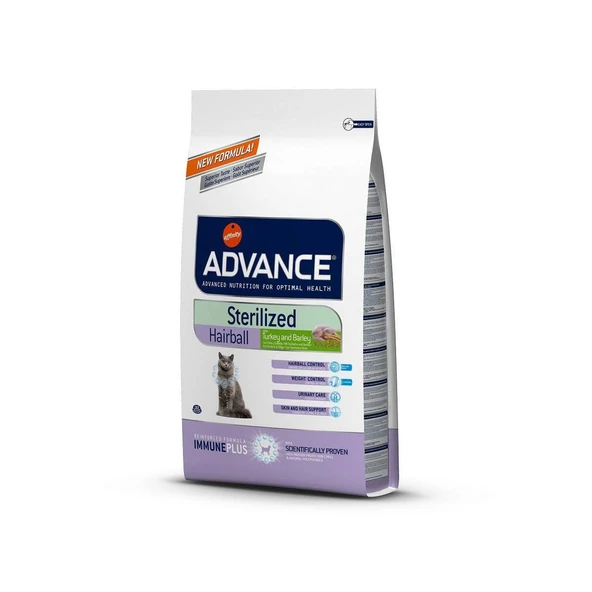 Advance Sterilised Hairball Kısırlaştırılmış Kedi Maması 1,5 Kg ürün görseli 1