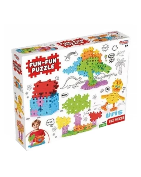 Dede Fun Fun Puzzle 192 Parça 03906 ürün görseli 1