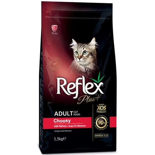Reflex Plus Choosy Somonlu Seçici Kedi Maması 1,5 Kg ürün görseli 1