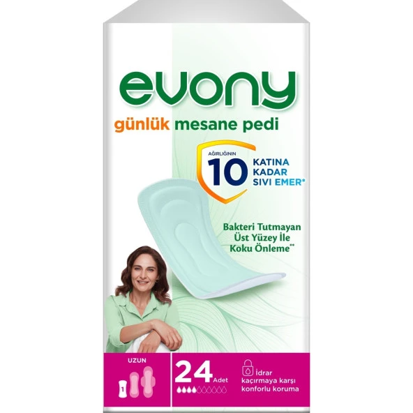 Evony Günlük Mesane Pedi Uzun 24x2 48 Adet ürün görseli 1
