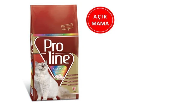 Proline Renkli Gurme Kedi Maması 1 kg AÇIK ürün görseli 1