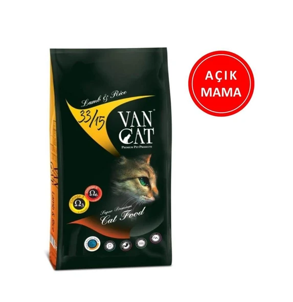 Vancat Kuzu Etli Kedi Maması 1 Kg AÇIK ürün görseli 1