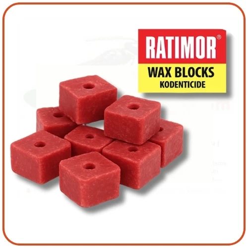 Ratimor Wax Mum Blok Fare Zehiri | 1 Kg ürün görseli 1