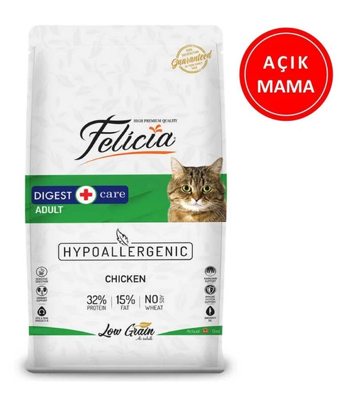 Felicia Tavuklu Hamsili Yetişkin Kedi Maması 1 Kg AÇIK ürün görseli 1