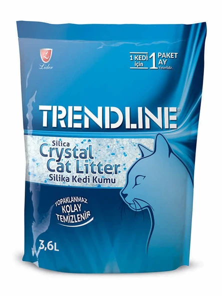 Trendline Silika Kristal Kedi Kumu 3,6 Lt ürün görseli 1