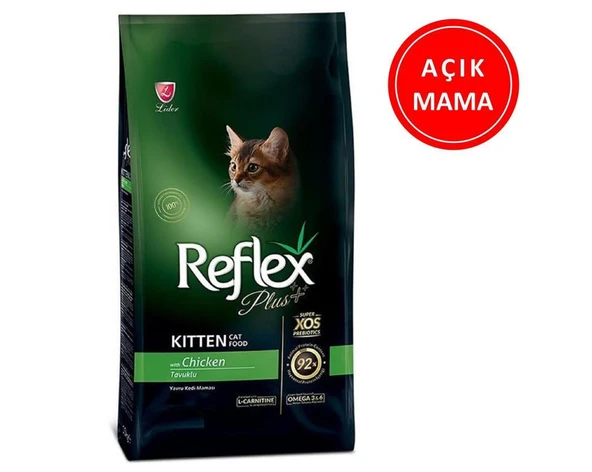 Reflex Plus Kitten Tavuklu Yavru Kedi Maması 1 kg AÇIK ürün görseli 1