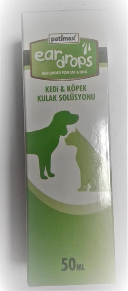 Patimax Kedi ve Köpek Kulak Solüsyonu 50 ML ürün görseli 1