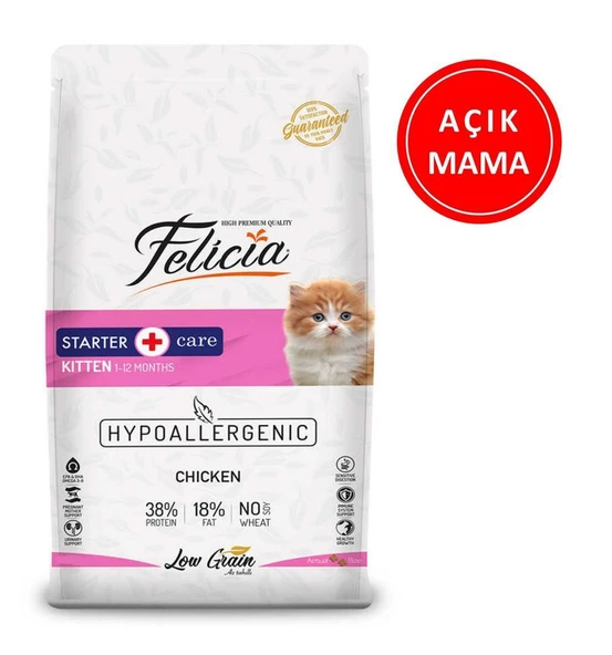 Felicia Kitten Tavuklu Yavru Kedi Maması 1 Kg AÇIK ürün görseli 1