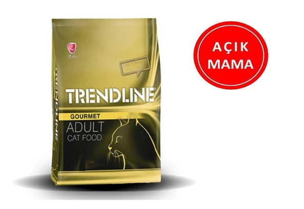 Trendline Gourmet Kedi Maması 1 kg AÇIK ürün görseli 1