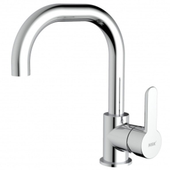 NSK Kuğu Lavabo Bataryası Legna Plus Krom N4013302 ürün görseli 1