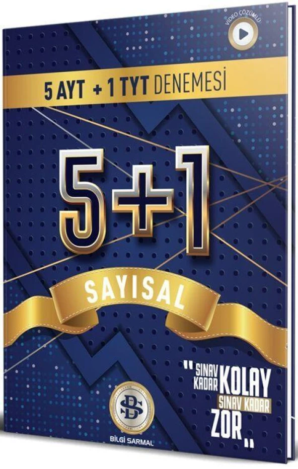 Bilgi Sarmal YKS TYT AYT Sayısal 5+1 Deneme Bilgi Sarmal Yayınları ürün görseli 1
