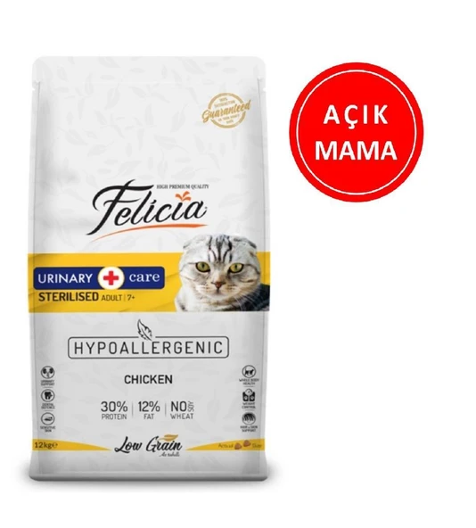 Felicia Sterilised Tavuklu Kısır Kedi Maması 1 Kg AÇIK ürün görseli 1