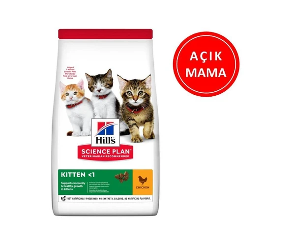 Hills Kitten Tavuklu Yavru Kedi Maması 1 Kg AÇIK ürün görseli 1