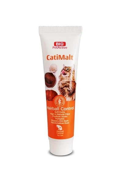 Bio Pet Active Cati Malt Paste Pat Kedi Kıl Topu Önleyici 25 Ml ürün görseli 1