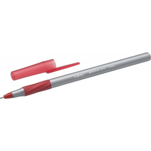 Bic Round Stic Exact Tükenmez Kalem Kırmızı ürün görseli 1