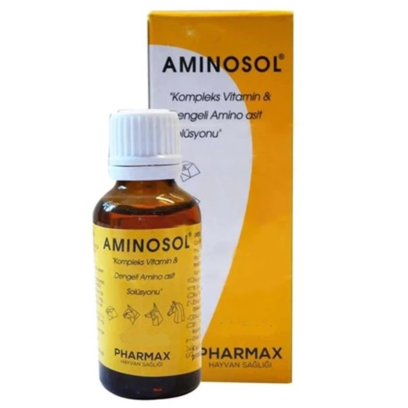 Pharmax Aminosol Köpek Kedi ve Kuş Kemirgen Vitamini 150 ml ürün görseli 1