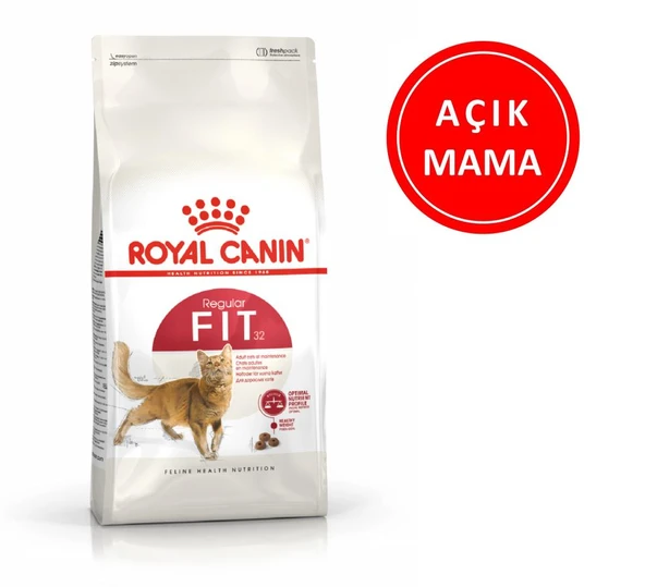 Royal Canin Fit 32 Yetişkin Kedi Maması 1 Kg AÇIK ürün görseli 1