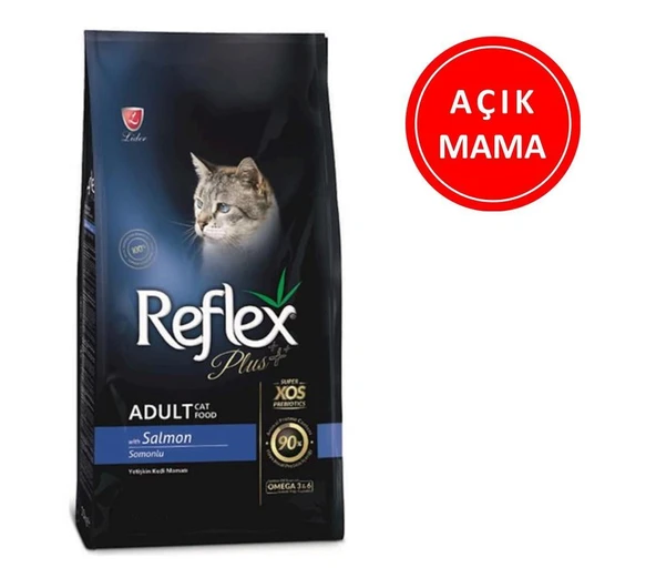 Reflex Plus Somonlu Yetişkin Kedi Maması 1 Kg AÇIK ürün görseli 1