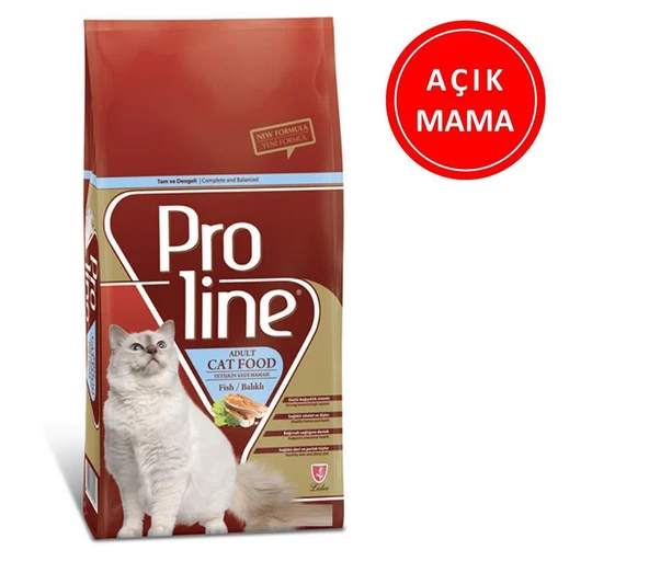 ProLine Balıklı Yetişkin Kuru Kedi Maması 1 kg AÇIK ürün görseli 1