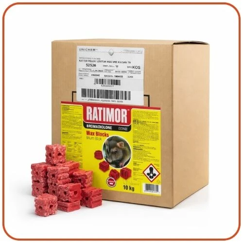 Ratimor Wax Mum Blok Fare Zehiri | 5 Kg ürün görseli 1