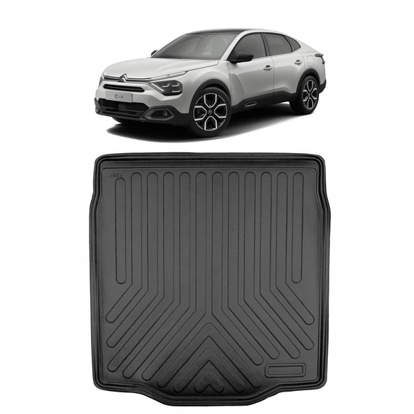 Rizline Citroen C4X 2023+ 3D Bagaj Havuzu Siyah ürün görseli 1