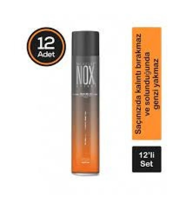 Morfose Nox Saç Spreyi 400 Ml 12 Adet ürün görseli 1