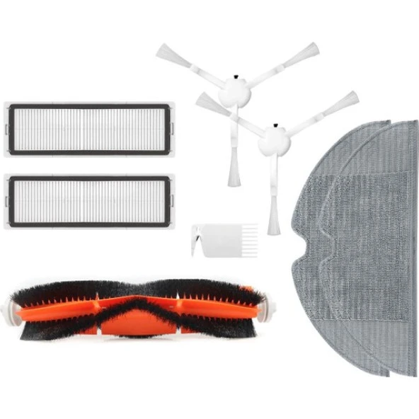 srfn ticaret  Xiaomi Vacuum Mop 2C (XMSTJQR2C) Robot Filtre Seti (8 Parça) ürün görseli 1