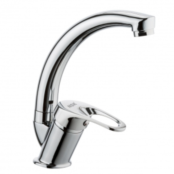 Nsk Kuğu Lavabo Bataryası Trento Krom N3019902 ürün görseli 1