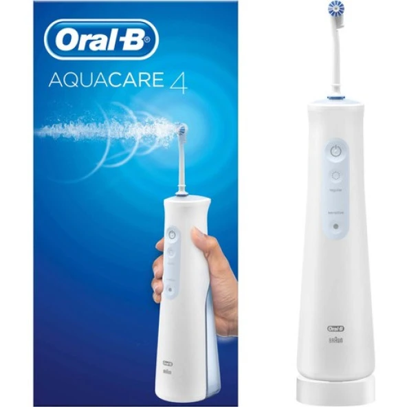 Oral-B Aquacare 4 Oxyjet Şarjlı Ağız Duşu ürün görseli 1