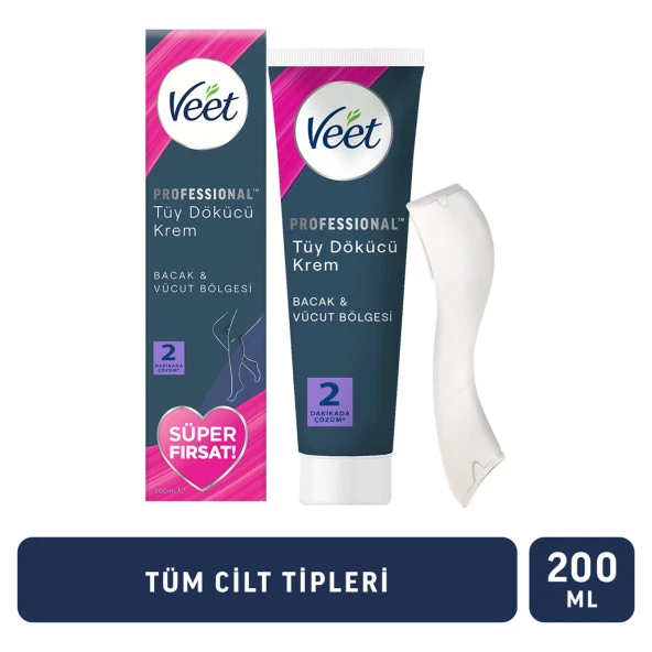 Veet Professıonal Tüy Dökücü Krem 200 ml ürün görseli 1