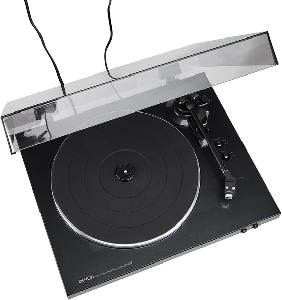 Denon DP-300F Pilak Çalar / Siyah - Resim 2