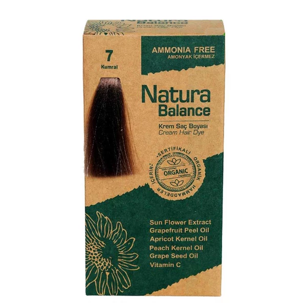 NATURA BALANCE SAÇ BOYASI 7 KUMRAL ürün görseli 1