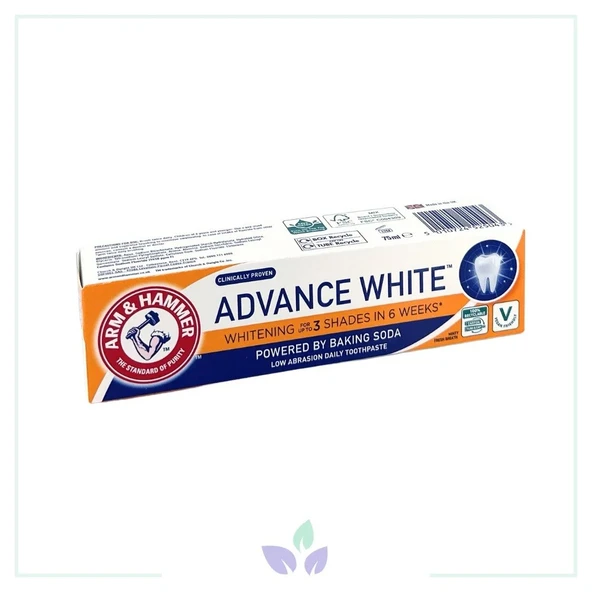 Arm & Hammer Advance White 3 Tona Kadar Beyazlatıcı 75 ml Diş Macunu ürün görseli 1