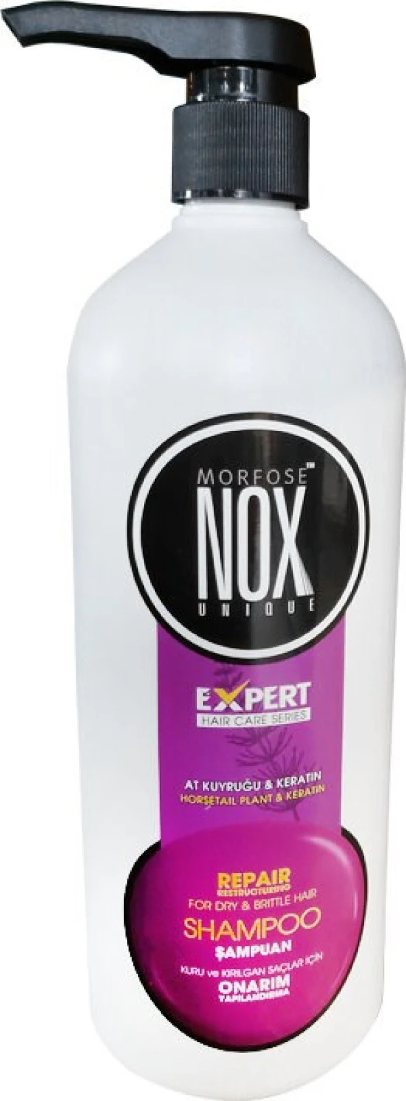 Morfose Nox At Kuyruğu ve Keratin Şampuanı 850 ml ürün görseli 1